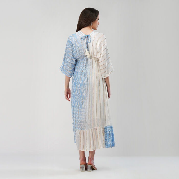 Printed Kaftan dress (2)