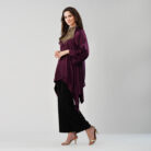 Purple Trapeze Tunic (5)