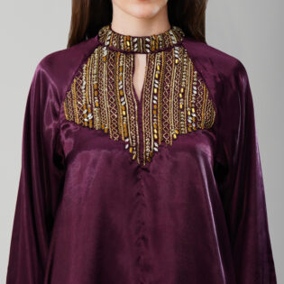 Purple Trapeze Tunic