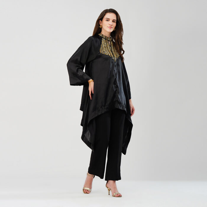 Black Trapeze Tunic (5)