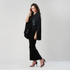 Cape with Butterfly Black (1)