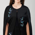 Cape with Butterfly Black (2)