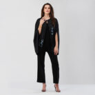 Cape with Butterfly Black (4)