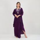 Asymmetrical kurta with skirt (1)