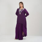 Asymmetrical kurta with skirt (2)
