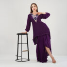 Asymmetrical kurta with skirt (4)