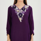 Asymmetrical kurta with skirt (7)