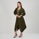 Asymmetrical midi dress Olice (4)