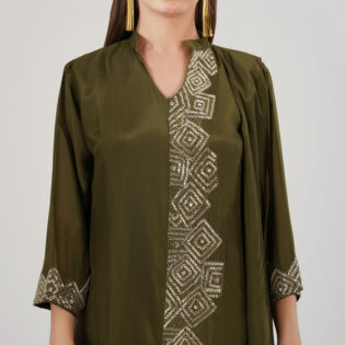 Geo Kurta with Pants