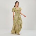Mettalic Maxi Dress (4)